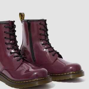 Dr. Martens – 1460 Boot (Big Kid) in Plum, size 5 (37.5 adult)